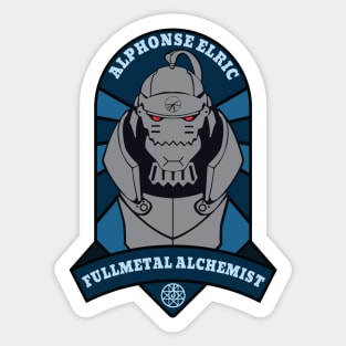 Fullmetal Alchemist Alphonse Elric Classic Potrait Sticker